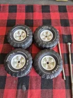 MIGHTY TONKA MR 970 WHEELS AND AXLES WHITE GOOD CONDITION