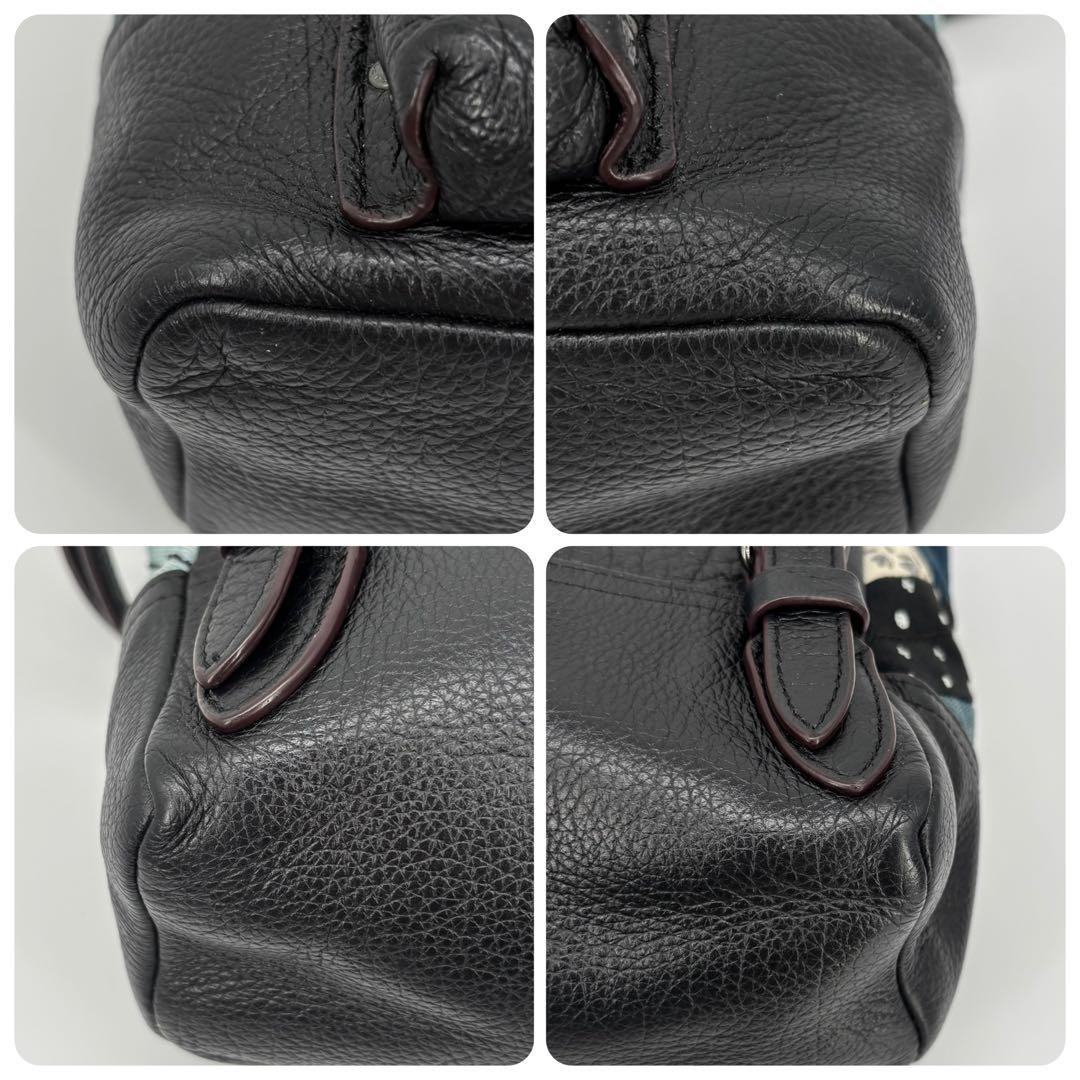 Coach Patchwork Backpack Turnlock Women Used Auth… - image 12