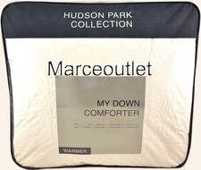 Hudson Park Collection My Down Comforter Warmer QUEEN