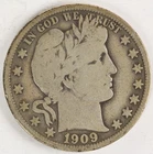 VG/F 1909 O Barber Half Dollar
