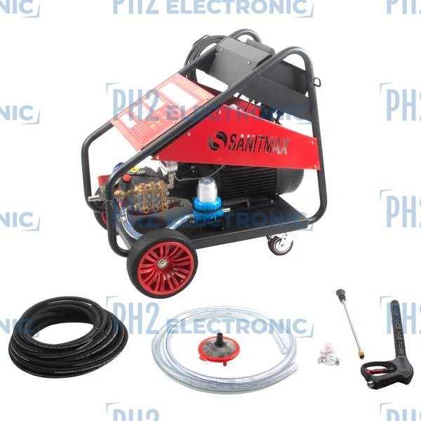 SM5000 Industrial Cold Water Electric Pressure Washer &ndash; 5000 PSI, 5.5 GPM, 20HP