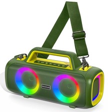 Portable Bluetooth Speaker Wireless,140W Peak Loud Sound with 2 Subwoofers an...