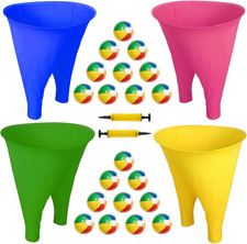 Granny Pants Yard Game Set - Fun Outdoor Family Party Game with 20 Balls  2 Pum