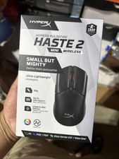 HyperX Pulsefire Haste 2 Mini - Wireless Gaming Mouse Black - Brand New Sealed
