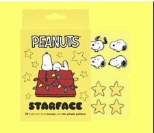 Starface World Sleepy Snoopy Hydro-Star Pimple Patches 32 Count Limited Edition