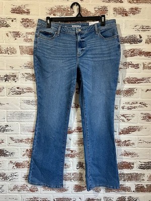 Sonoma Bootcut Jeans The Everyday Jean Mid Rise Medium Wash NWT Sz 16 