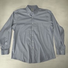 Brooks Brothers Dress Shirt Men's 16.5 - 35 Regent Fit Blue Non Iron Stretch