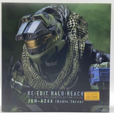 NEW RE:EDIT HALO REACH JUN-A266 1/12 Pre-Painted Action Figure from JAPAN