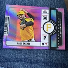 2026 Topps Series 1 PINK HOLOFOIL SP Paul Skenes Big Ticket Player Pirates💥