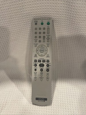 Sony RMT-D180A DVD Player Remote Control OEM original, Tested, With Batteries