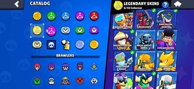 71 TROPHY./60Max Brawler/Many Max Rank 99/99Brawler/8 LEG/16Mithic/150 Epic.