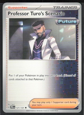 2025 Scarlet & Violet Series - Prismatic Evolutions Professor Turo's Scenario