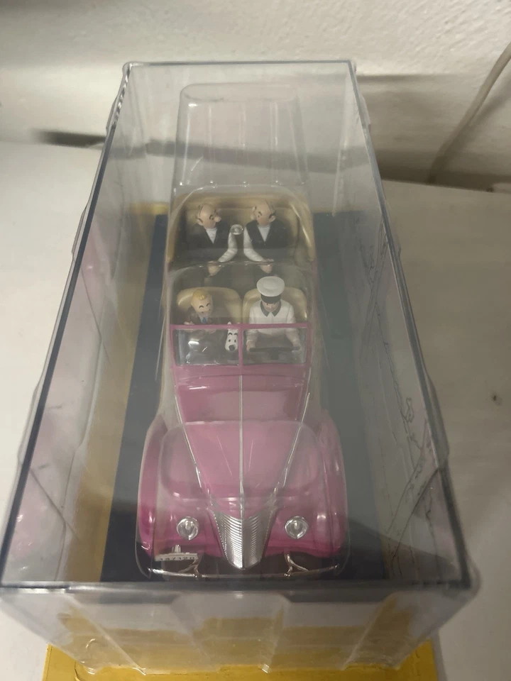 Voiture TINTIN 1/24  LE CABRIOLET DES DUPONDT - Photo 3/4