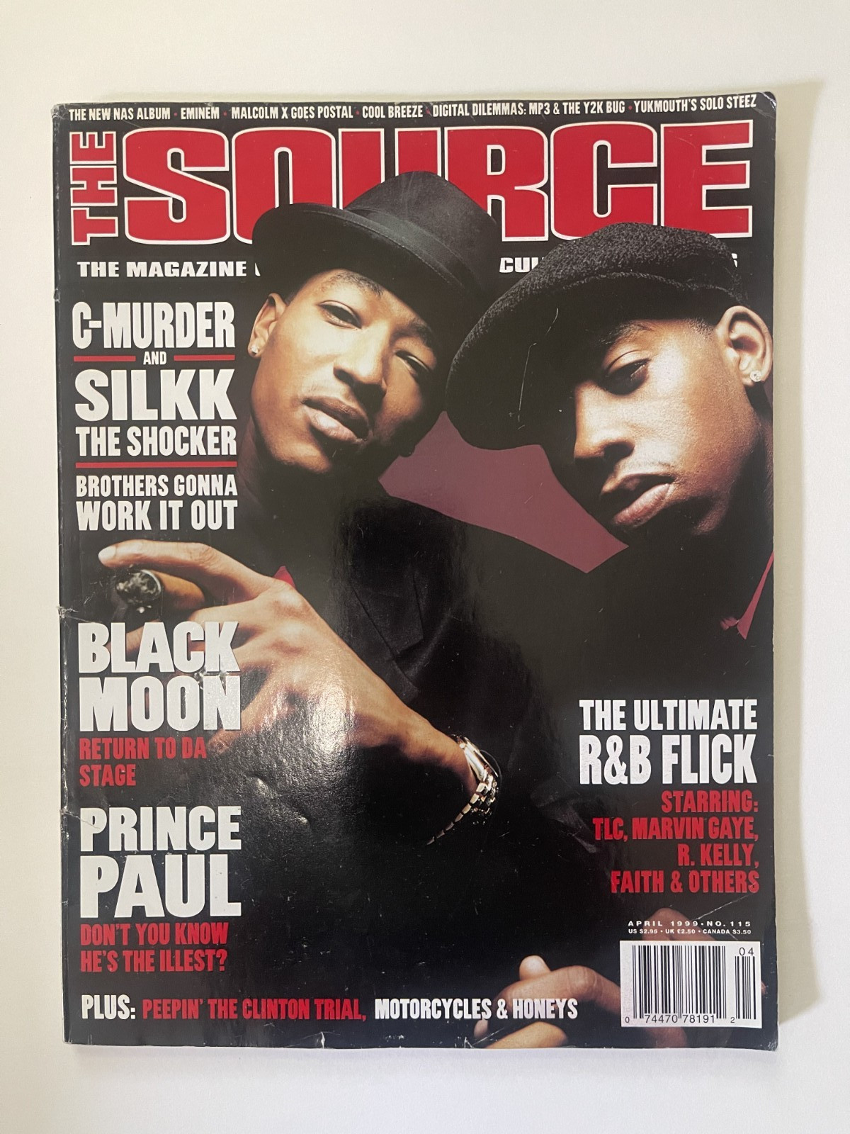 Rare The Source Magazine April 1999 Silkk The Shocker C Murder