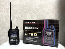 Yaesu FT-5D C4FM Radio Amateur Émetteur-récepteur pratique 144/430MHz 5W Noir...