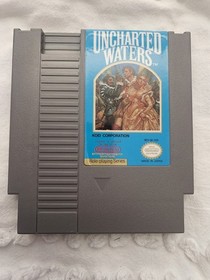 Uncharted Waters Nintendo NES CIB - BOX GAME MANUAL MAP  *Please Read*