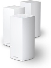 Linksys Velop MX12600 Tri-Band Mesh WiFi 6 System AX4200 Router 3 Pack White