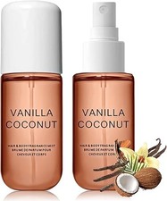 Coconut Vanilla Hair & Body Mist Perfume Spray Women Light Fragrance