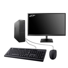 PC Lenovo S500 SFF Ecran 27" Intel I5-4430 RAM 8Go SSD 250Go Wifi W11