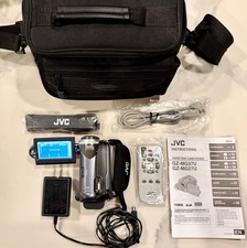JVC Everio 30GB Hard Disk Digital Camcorder GZ-MG37U w/ Charger Remote Bag