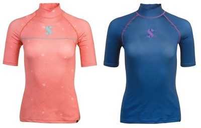 Scubapro T-FLEX RASH GUARD Kurzarm Damen UPF 50 UV-Shirt Collection 2026 - NEU