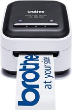 Brother VC-500W Stampante di Etichette a Colori con Tecnologia ZINK Zero Ink, Co