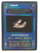 Star Wars CCG Decipher Reflections Punishing One Foil SWCCG TCG 1999