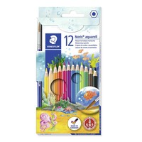 Staedtler Buntstifte Noris Aquarell 12Er Set + Pinsel | Staedtler Noris Aquarell