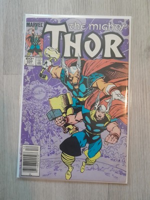 1984 Marvel Comics The Mighty Thor #350 Beta Ray Bill Cover