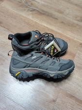 Merrell Moab Low Top Gore-tex Low Top Hiking Shoe Men's 9.5 Beluga Gray