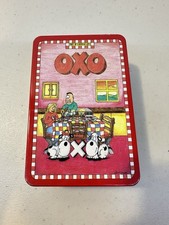 Vintage Retro 1990s Original Empty Oxo Tin. 48 Original Stock Cubes. 284g, 10oz.