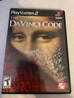 PS2 Playstation The Davinci Code   game ( free ship to Canada  )