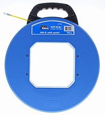 IDEAL 31-065 Fiberglass Fish Tape 200ft Non-Conductive with Pro Case