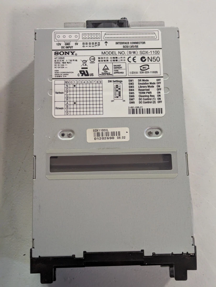 Sony AIT/SAIT Internal Tape Drive for sale | eBay