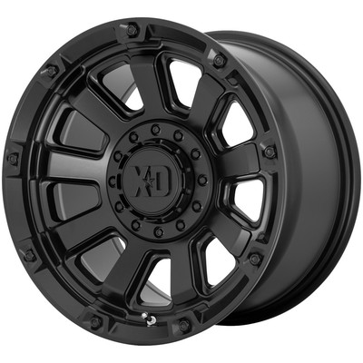 XD Series XD852 Gauntlet 20x10 5x5''/5x5.5'' -18mm Satin Black Wheel Rim 20'' Inch