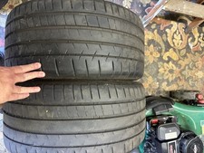 2 x MICHELIN PILOT SUPER SPORT 245/35 ZR18 6mm ex con 140i bmw 240i pair 