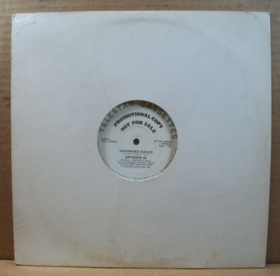 Spyder-D - Smerphies Dance (12'' Single, 1982. Telestar Cassettes) ~ Promo Copy
