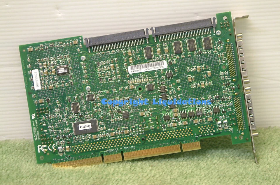 Dell Poweredge Server TH-09M912 9M912 PCI-X PERC3 SCSI RAID Controller Card - Image 2 of 4
