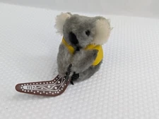 Australia Koala Bear Mini Plush Hugger Clip Boomerang 2.5 Inch Stuffed Animal