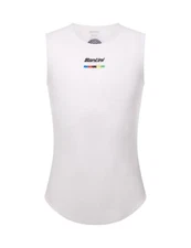 UCI WORLD CHAMPION - BASELAYER White by Santini