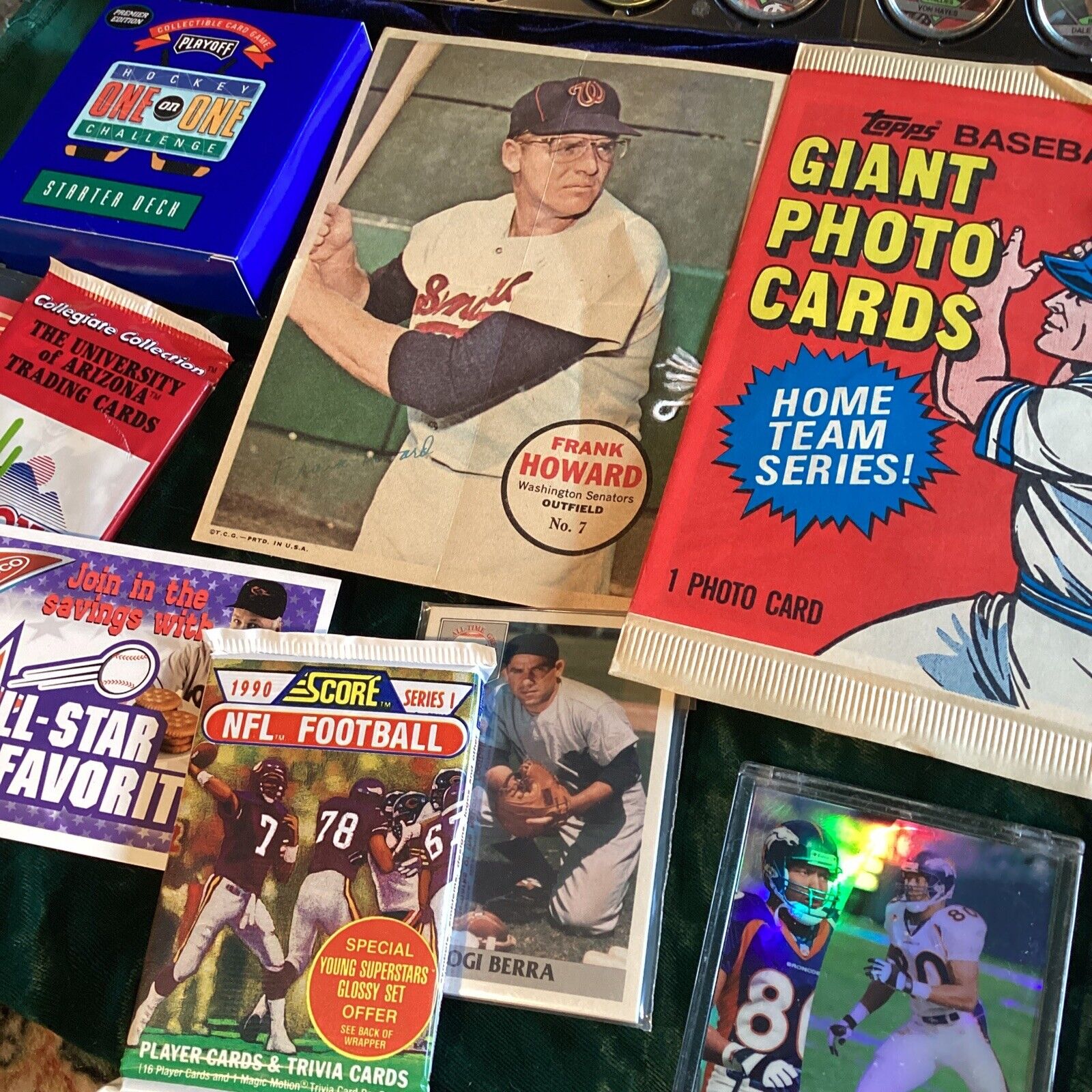 Huge All Sport Oddball Lot - Vtg, tickets, unopened packs, schedules & more