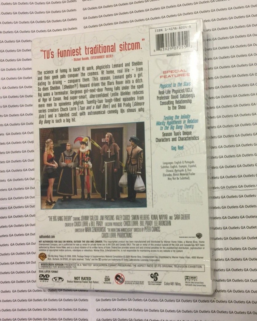 The Big Bang Theory - The Complete Second Season 2 (DVD