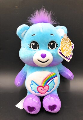 Care Bears 2021 Unlock The Magic Dream Bright Bear 9 Zoll Plüschtier Stofftier Teddy