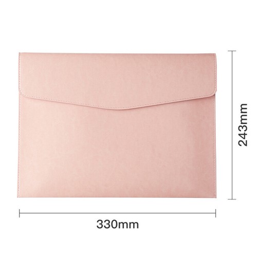Storage Document Organiser File Folder Briefcase Leather File Bag Document Bag - Picture 15 of 16