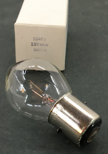 KIMPEX 01-167-00/1245B SNOWMOBILE HEADLIGHT BULB 12 VOLT 45WATT "B" SINGLE BASE - Picture 1 of 4