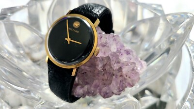 Vintage 60s Waltham Gold Tone Black Dial 33mm Men's Watch | eBay