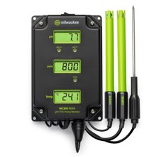 Milwaukee MC810US MAX pH/TDS/Temp Monitor for USA 110V for Hydroponics,
