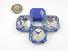 Ultra Veri Peri Moonlight UNF (23mm) Swarovski Art 4675 Square Fancy Cut Stones