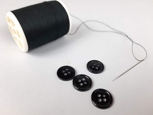 15 mm Round Button 100 Pcs for DIY Craft Sewing Garment Cloth Shirt Dress Pan... - 第 4/4 張圖片