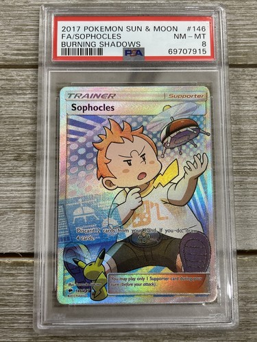 Sophocles graded PSA 8 for sale on eBay